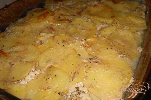 Рецепт Гратен картофельный