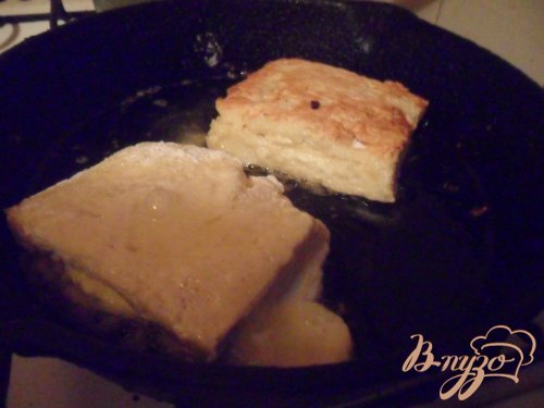 Mozzarella in carrozza - "моцарелла в карете" Mozzarella in carrozza - "моцарелла в карете"