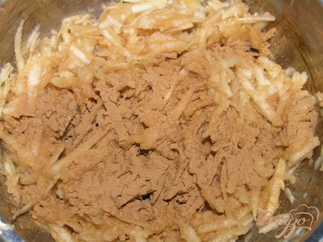 Постные яблочные оладьи с корицей Постные яблочные оладьи с корицей