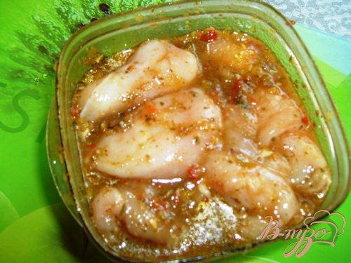 Куриное филе с миндалем Куриное филе с миндалем