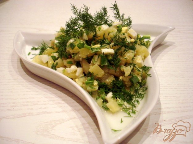 Рецепт Картофельный салат с грибами
