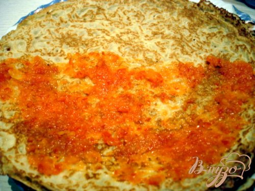 Блины фламбе с апельсиновым джемом Блины фламбе с апельсиновым джемом