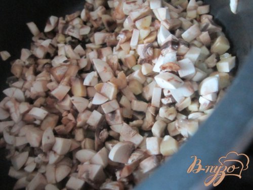 Рис с грибами и сыром Рис с грибами и сыром