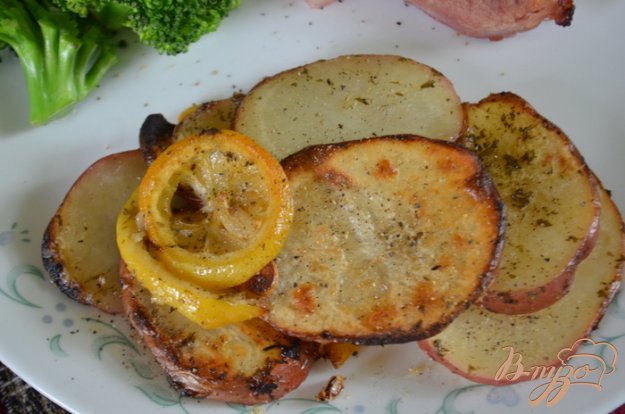Рецепт Красный картофель с лимоном
