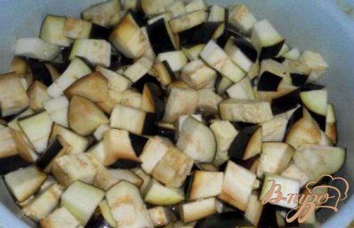 Салат из баклажанов и перца Салат из баклажанов и перца