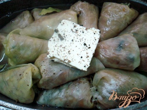 Голубцы с мясом и грибами Голубцы с мясом и грибами