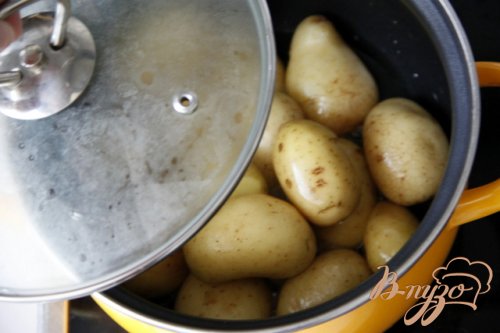 Жареный молодой картофель Жареный молодой картофель