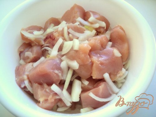 Шашлык из куриного филе Шашлык из куриного филе