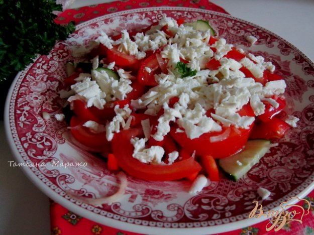 Рецепт Шопский салат