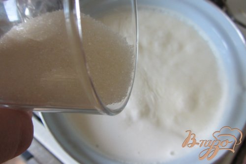 Манная каша с клубником Манная каша с клубником