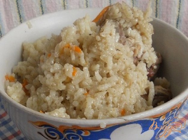 Рецепт Каша рисовая с курицей