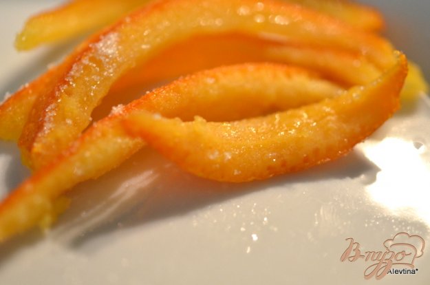 Рецепт Засахаренные апельсиновые цукаты