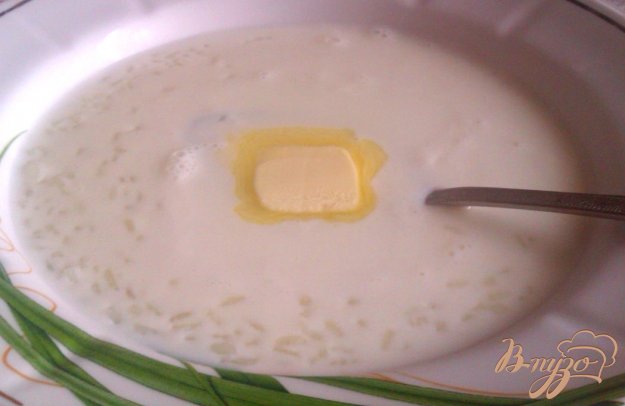 Рецепт Молочный суп с рисом