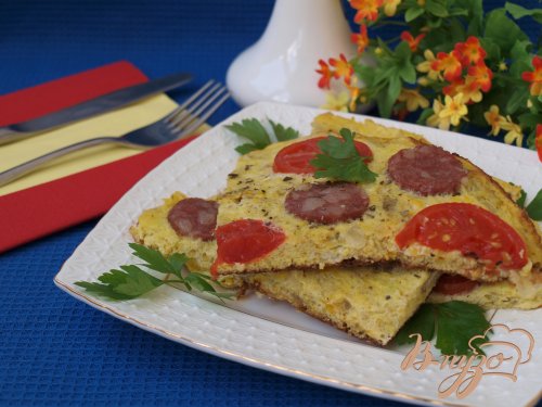 Испанская тортилья (tortilla) из кабачков Испанская тортилья (tortilla) из кабачков