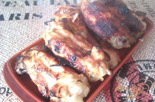 Пикантный шашлык из курицы Пикантный шашлык из курицы