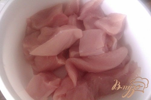 Шашлык из куриной грудки Шашлык из куриной грудки