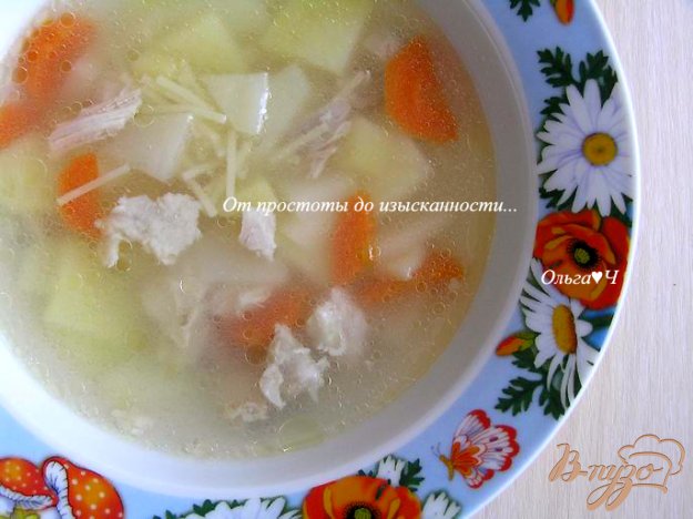 Рецепт Куриный суп с вермишелью
