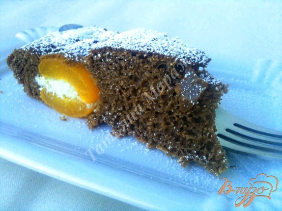 Рецепт Шоколадный пирог с абрикосами
