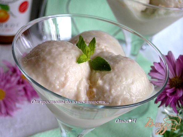 Рецепт Кокосовое мороженое из фасоли