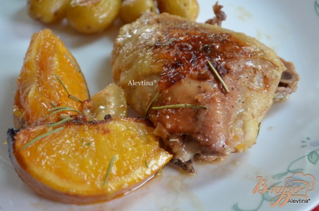 Рецепт Курица в цитрусовом маринаде
