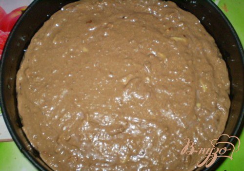 Манник постный с яблоком и грецкими орехами Манник постный с яблоком и грецкими орехами