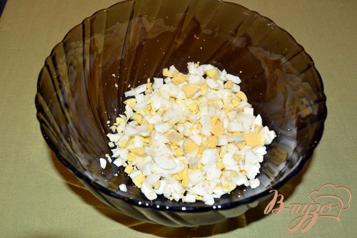 Салат с краковской колбасой и фасолью Салат с краковской колбасой и фасолью