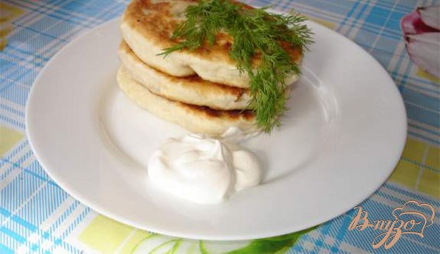 Рецепт Хычины с сыром и зеленью