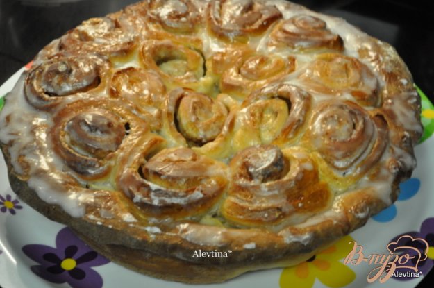 Рецепт Яблочный пирог с корицей