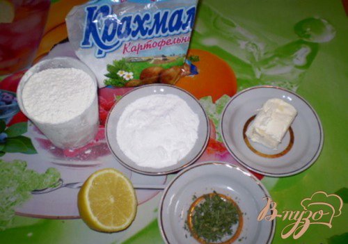 Мятно-лимонное печенье Мятно-лимонное печенье