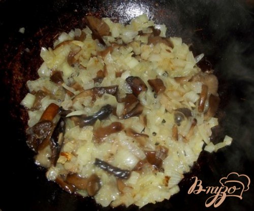 Рис с маринованными грибами Рис с маринованными грибами