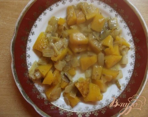 Куриные мешочки с тыквой Куриные мешочки с тыквой