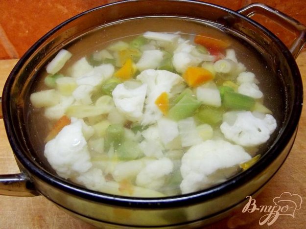 Рецепт Суп из овощей аль денте