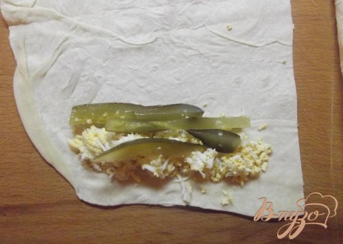 Закуска из лаваша с яйцом и сыром Закуска из лаваша с яйцом и сыром