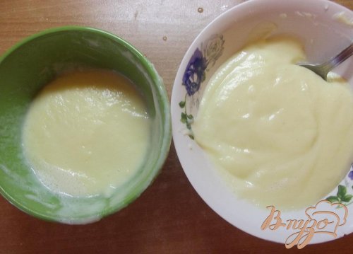 Торт с фруктами и заварным кремом Торт с фруктами и заварным кремом