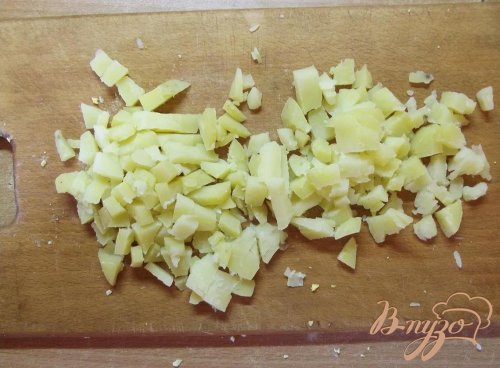 Оливье из курицы с луком Оливье из курицы с луком