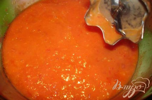 Томатный суп с клецками Томатный суп с клецками