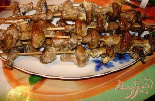 Шашлык из грибов Шашлык из грибов