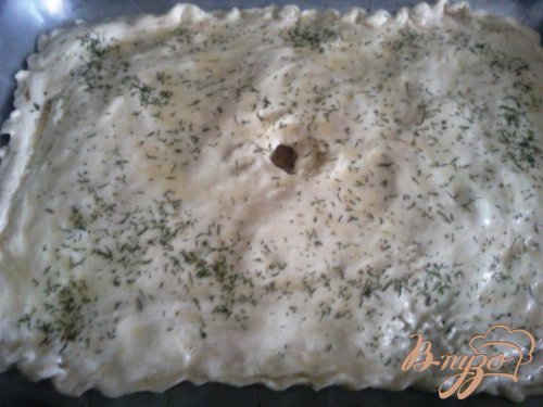 Пирог с капустой и оливками Пирог с капустой и оливками