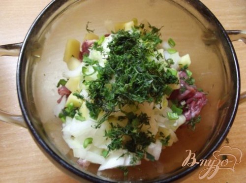 Манты с мясом и кортофелем Манты с мясом и кортофелем