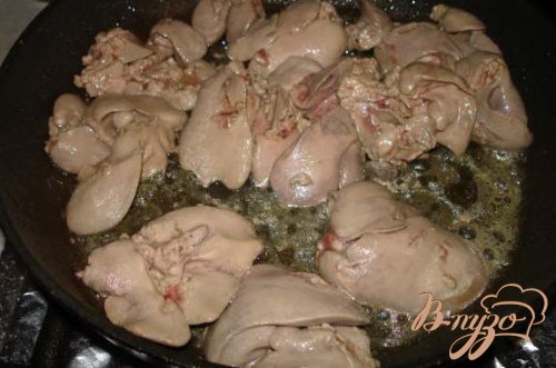 Полосатый печеночный паштет из куриной (индющиной) печени с сыром Полосатый печеночный паштет из куриной (индющиной) печени с сыром