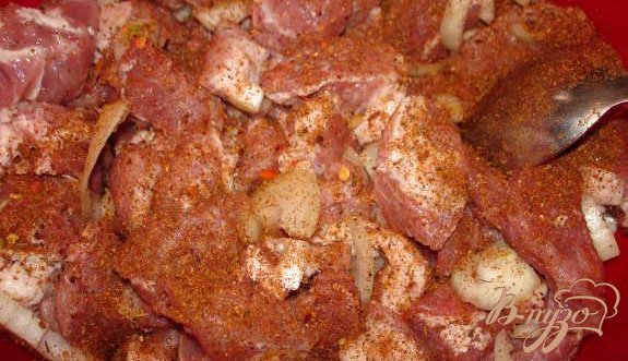Фото приготовление рецепта: Мясо по-Грузински № ? шаг №3