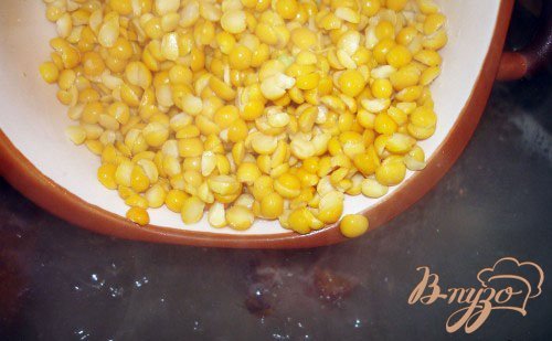 Гороховый суп на курице холодного копчения Гороховый суп на курице холодного копчения