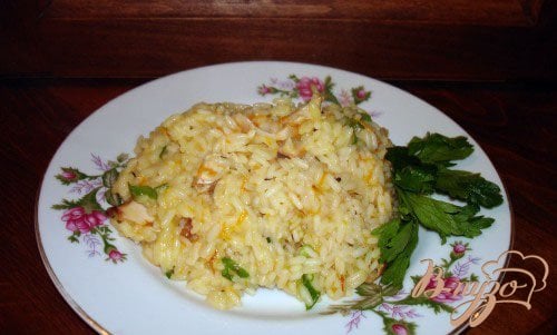 Рис с копченой курочкой Рис с копченой курочкой