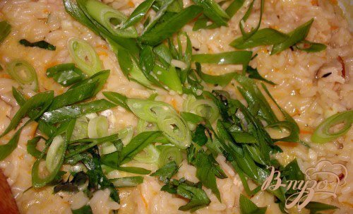 Рис с копченой курочкой Рис с копченой курочкой