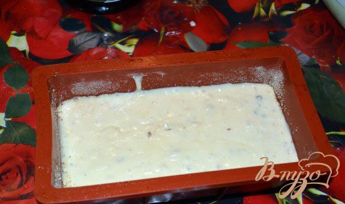 Кекс с бананом и грецким орехом Кекс с бананом и грецким орехом