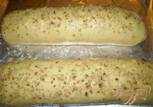 Рулет с яблоками и грецкими орехами Рулет с яблоками и грецкими орехами