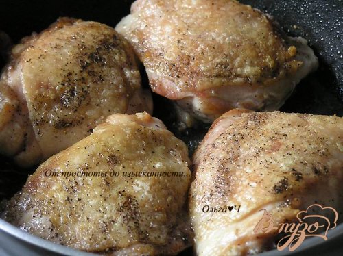 Курица с грибами и маслинами Курица с грибами и маслинами