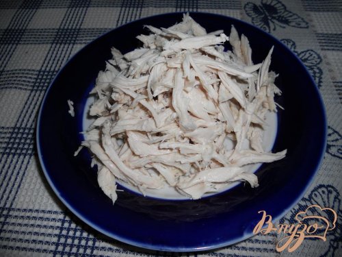 Легкий салат с курочкой и пекинской капустой Легкий салат с курочкой и пекинской капустой