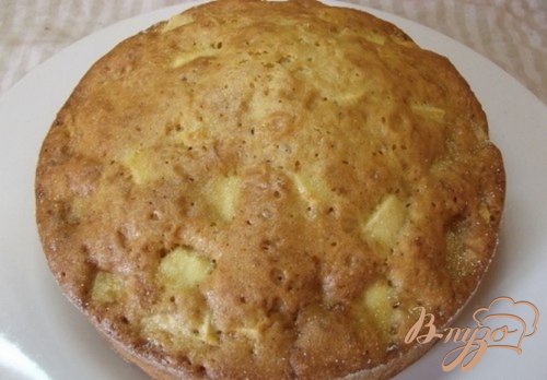 Нежная шарлотка с лимоной цедрой Нежная шарлотка с лимоной цедрой