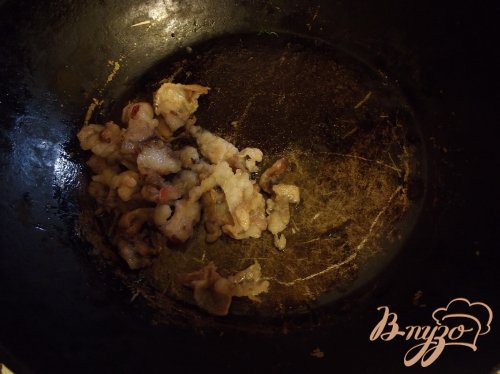 Паста с беконом и сыром Паста с беконом и сыром